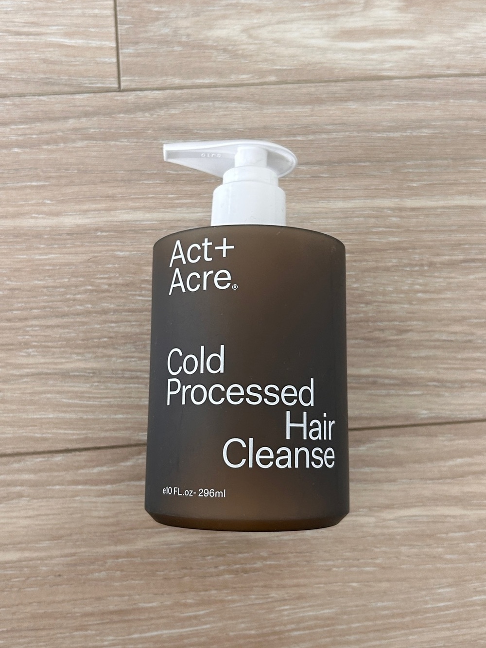 Act+Acre Cold Processed Cleanse Shampoo-New